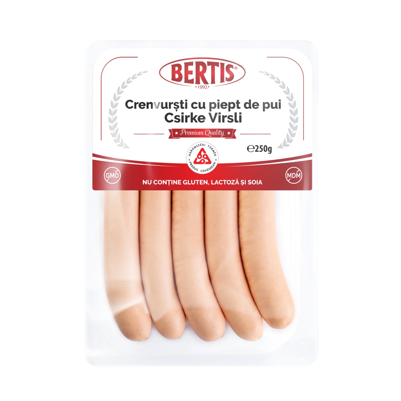 Csirkemell virsli csomagolt