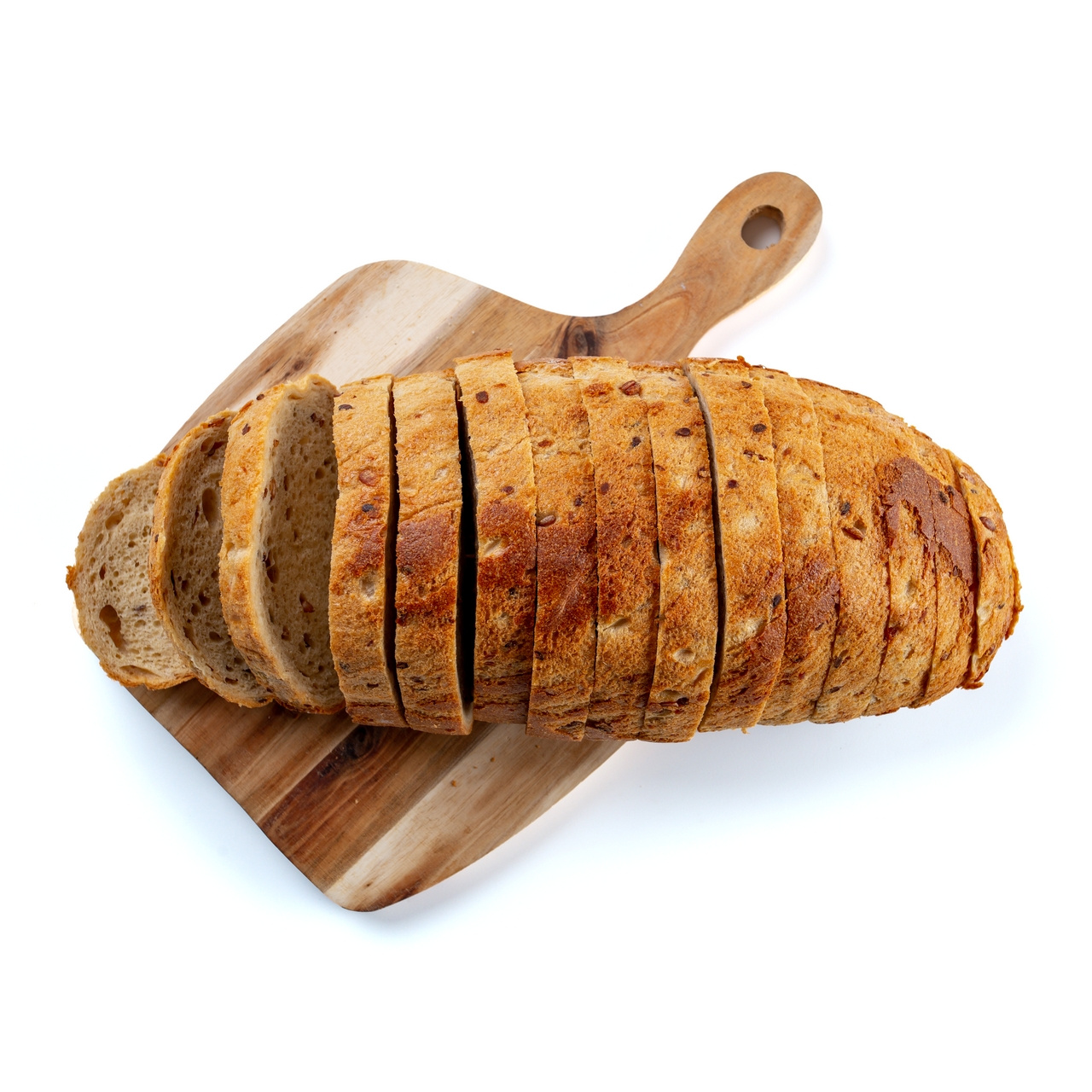 Főtt krumplis barna házi kenyér